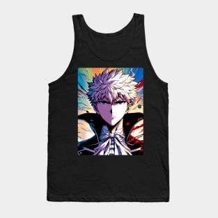 Anime Wonderland: Whimsical Art Prints Featuring Manga-Inspired Designs for Otaku Bliss! Tank Top